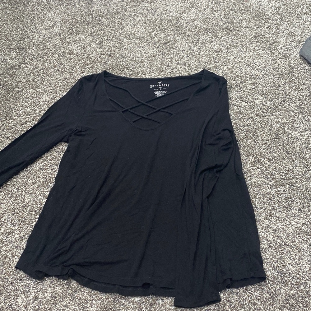 American Eagle long sleeve soft and sexy tee